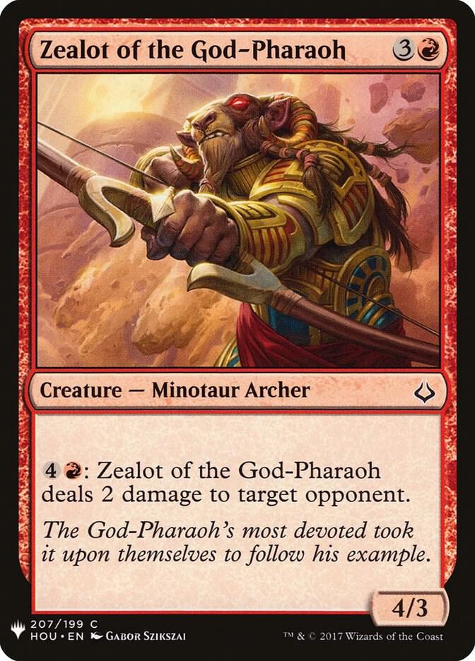 Zealot of the God-Pharaoh (207) [The List]