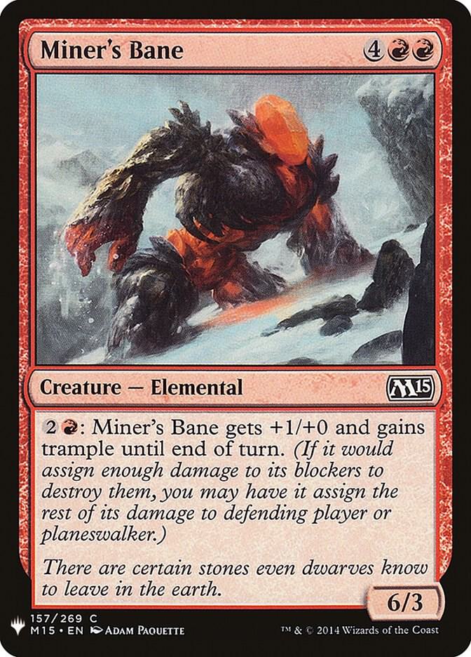 Miner's Bane (157) [The List]