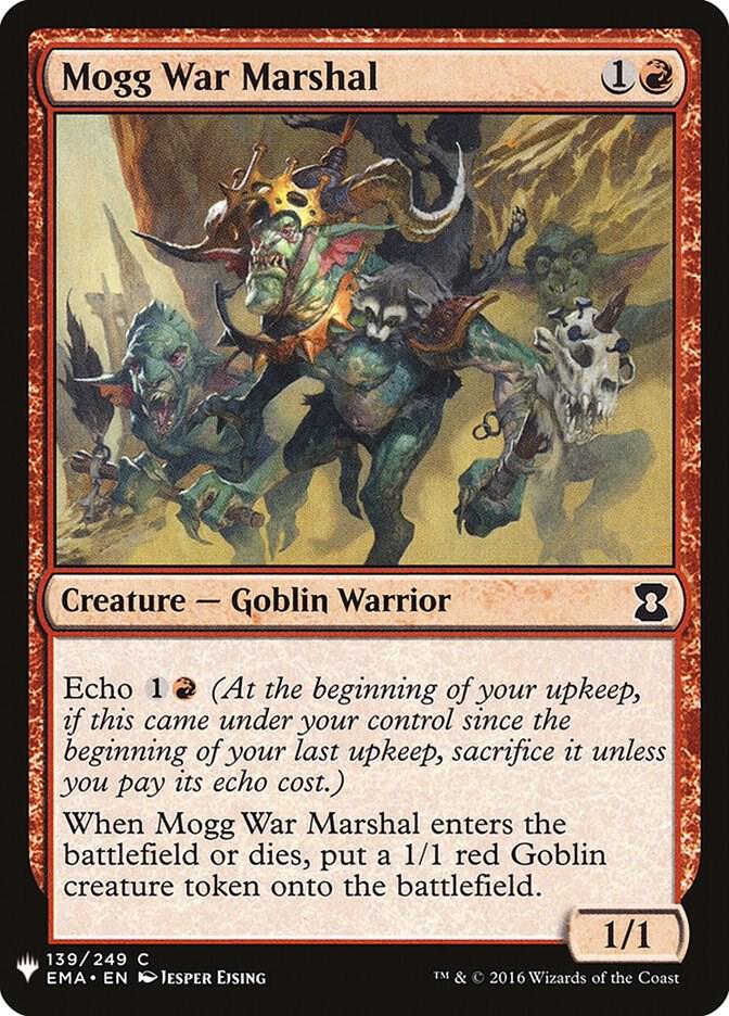 Mogg War Marshal (EMA) (139) [The List]