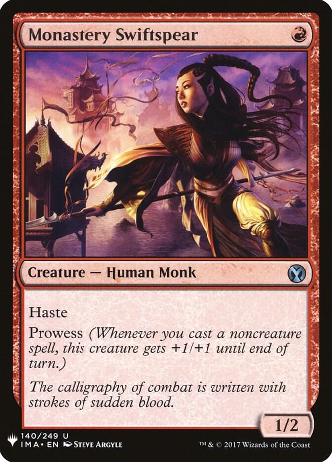 Monastery Swiftspear (140) [The List]