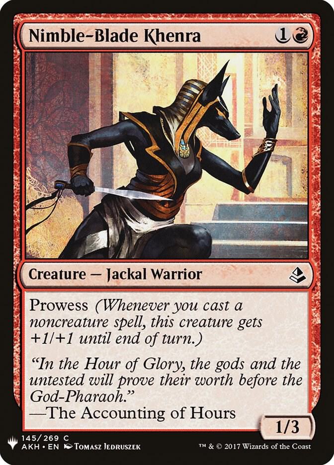 Nimble-Blade Khenra (145) [The List]