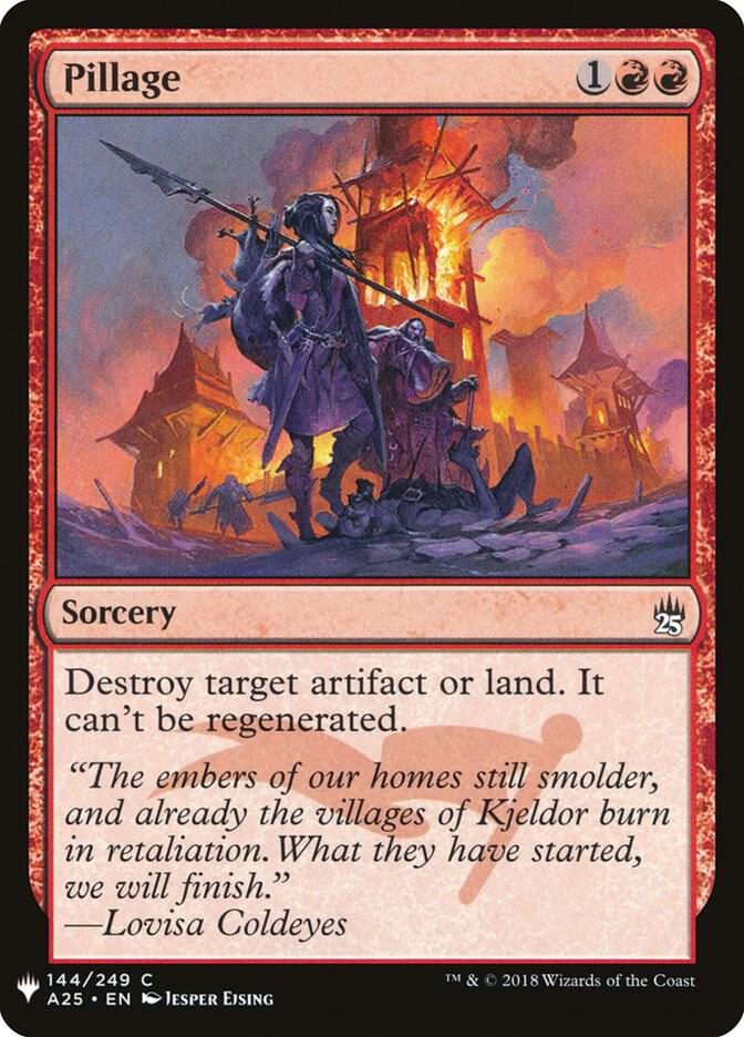 Pillage (144) [The List]