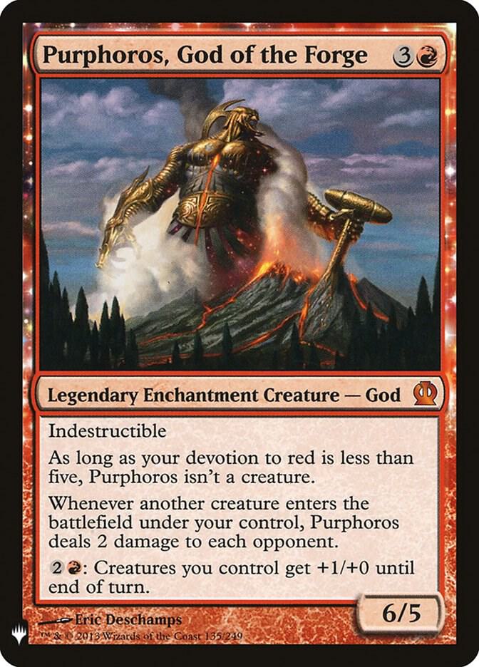 Purphoros, God of the Forge (135) [The List]
