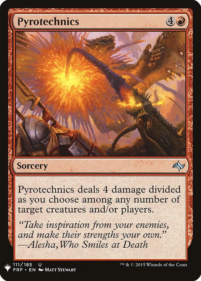 Pyrotechnics (111) [The List]