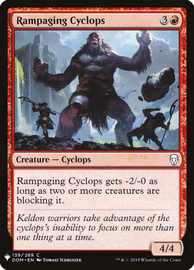 Rampaging Cyclops (139) [The List]