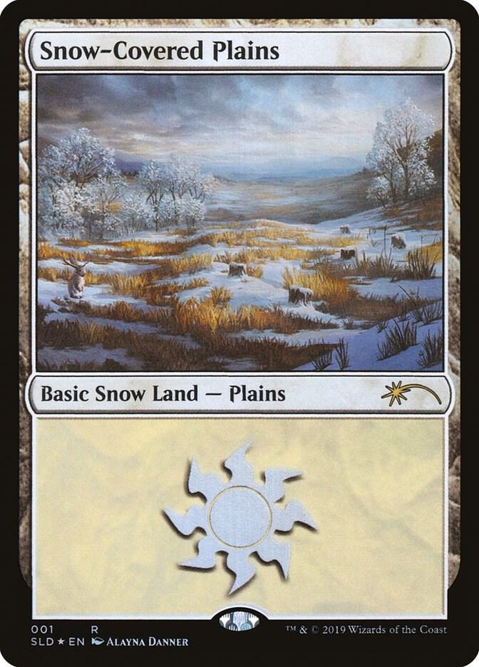 Snow-Covered Plains (1) [Secret Lair Drop]