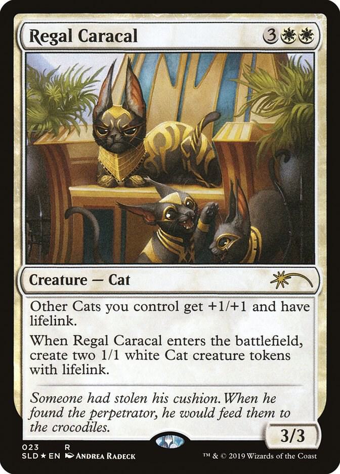 Regal Caracal (23) [Secret Lair Drop]