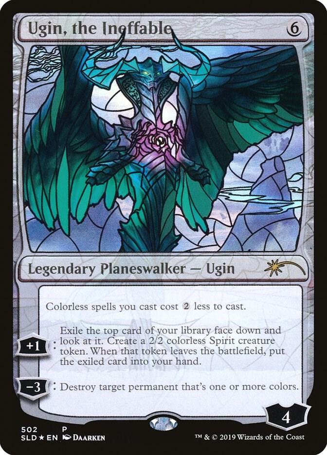 Ugin, the Ineffable (Stained Glass) (502) [Secret Lair Drop]