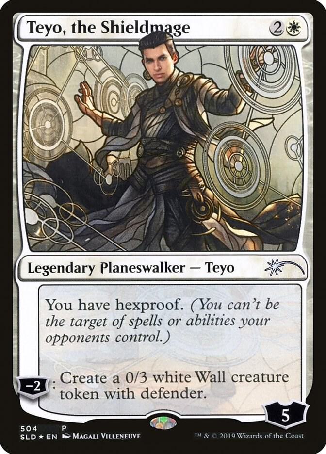 Teyo, the Shieldmage (Stained Glass) (504) [Secret Lair Drop]
