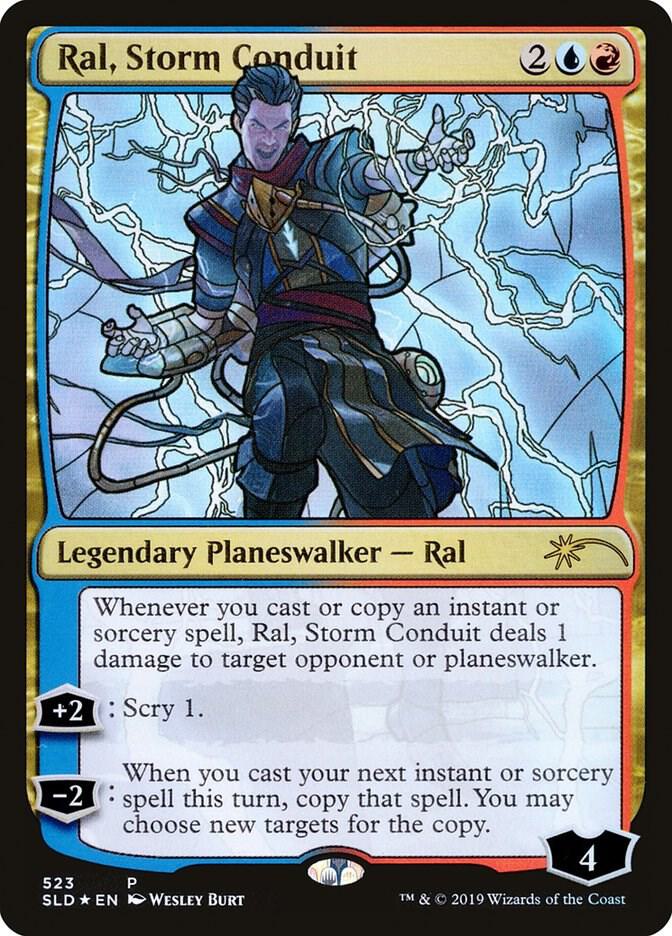 Ral, Storm Conduit (Stained Glass) (523) [Secret Lair Drop]