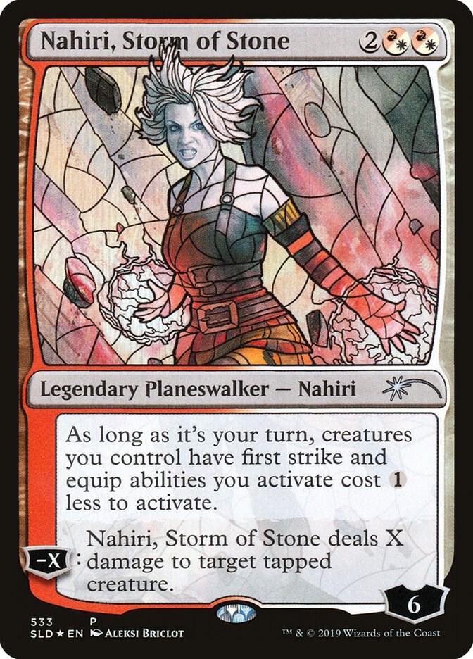 Nahiri, Storm of Stone (Stained Glass) (533) [Secret Lair Drop]