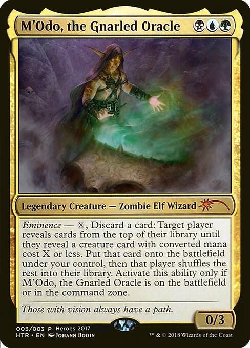 M'Odo, the Gnarled Oracle (3) [Unique and Miscellaneous Promos]