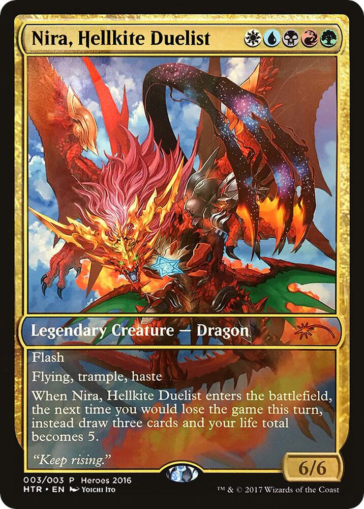 Nira, Hellkite Duelist (3) [Unique and Miscellaneous Promos]