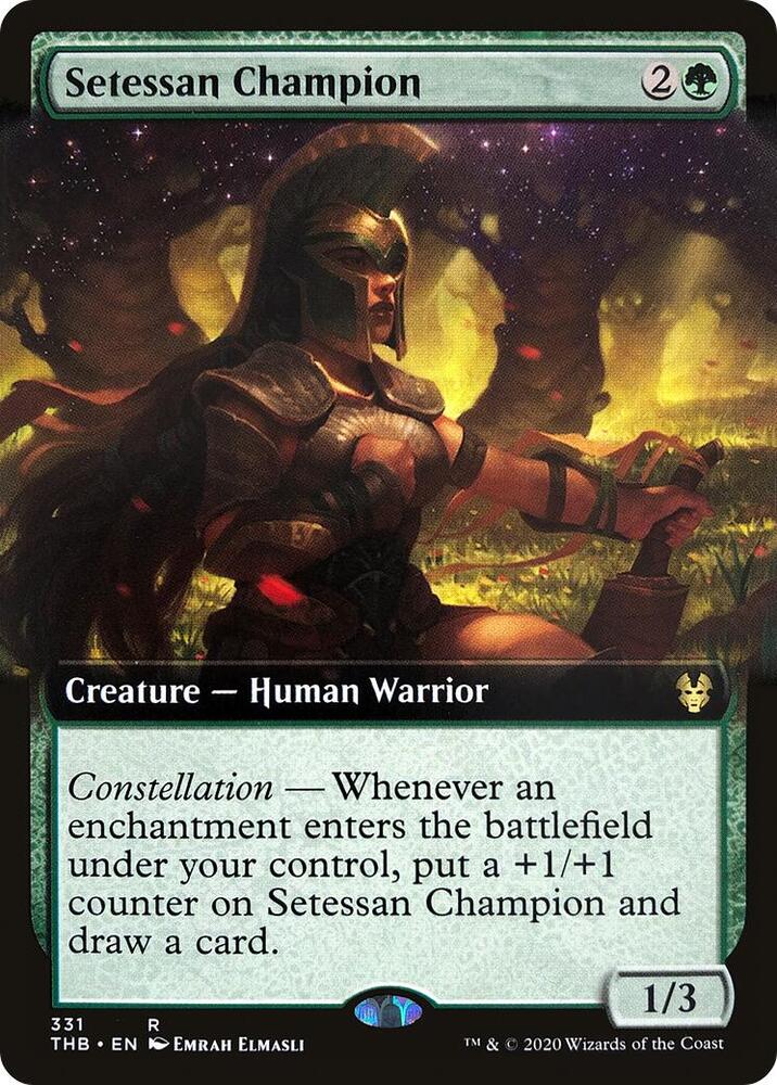 Setessan Champion (Extended Art) (331) [Theros Beyond Death] [Extended Art]