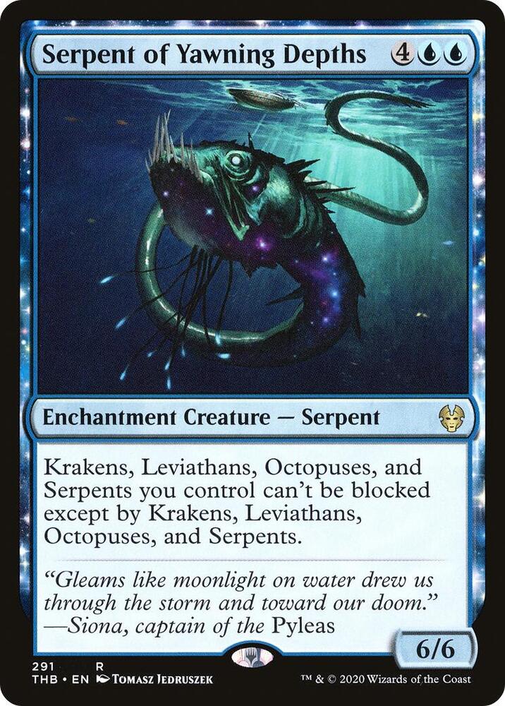Serpent of Yawning Depths (291) [Theros Beyond Death]