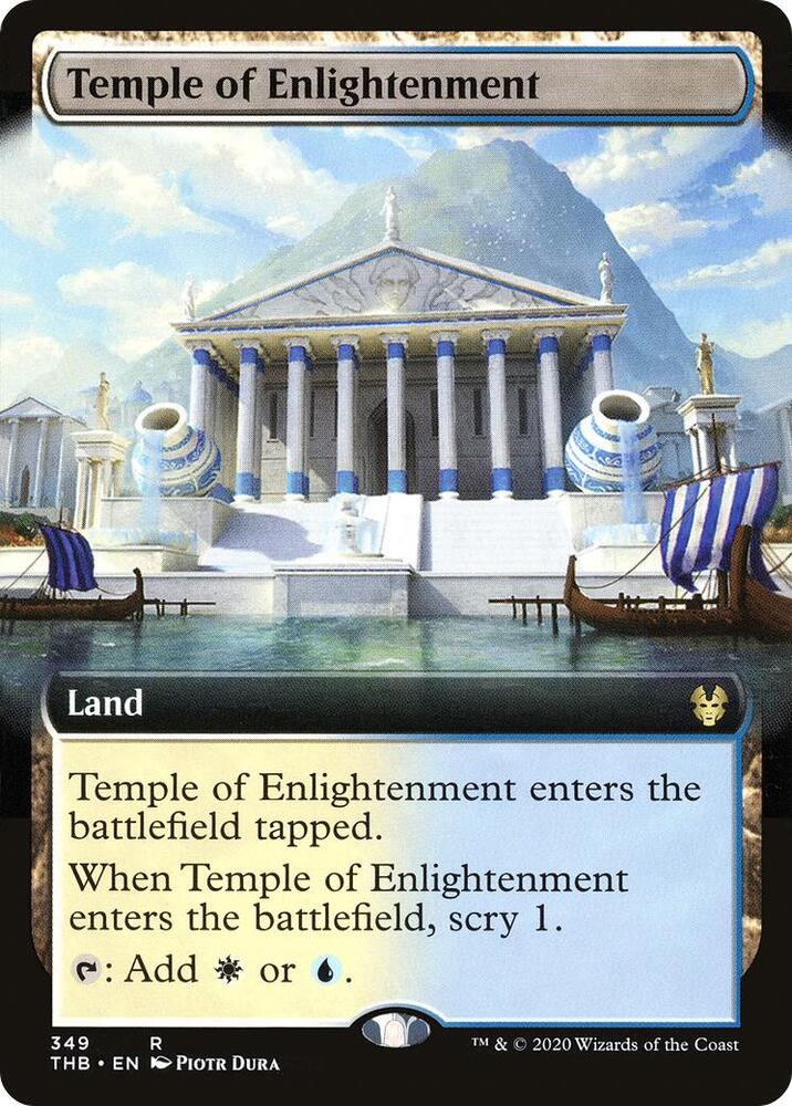 Temple of Enlightenment (Extended Art) (349) [Theros Beyond Death] [Extended Art]