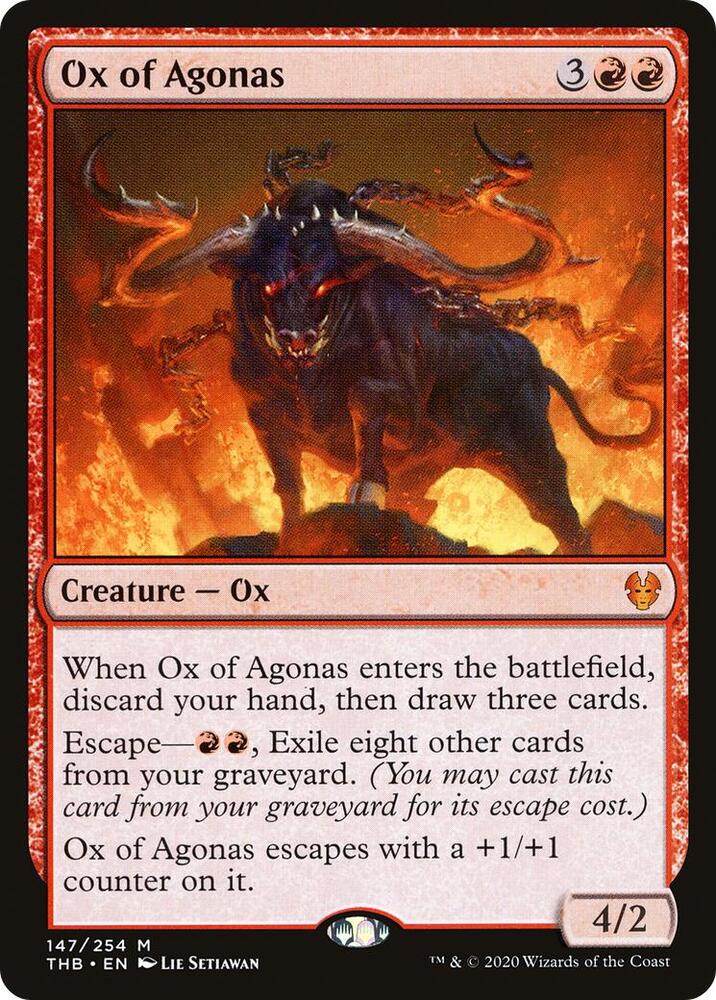 Ox of Agonas (147) [Theros Beyond Death]