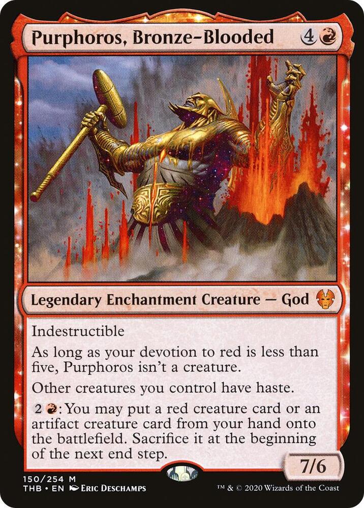 Purphoros, Bronze-Blooded (150) [Theros Beyond Death]