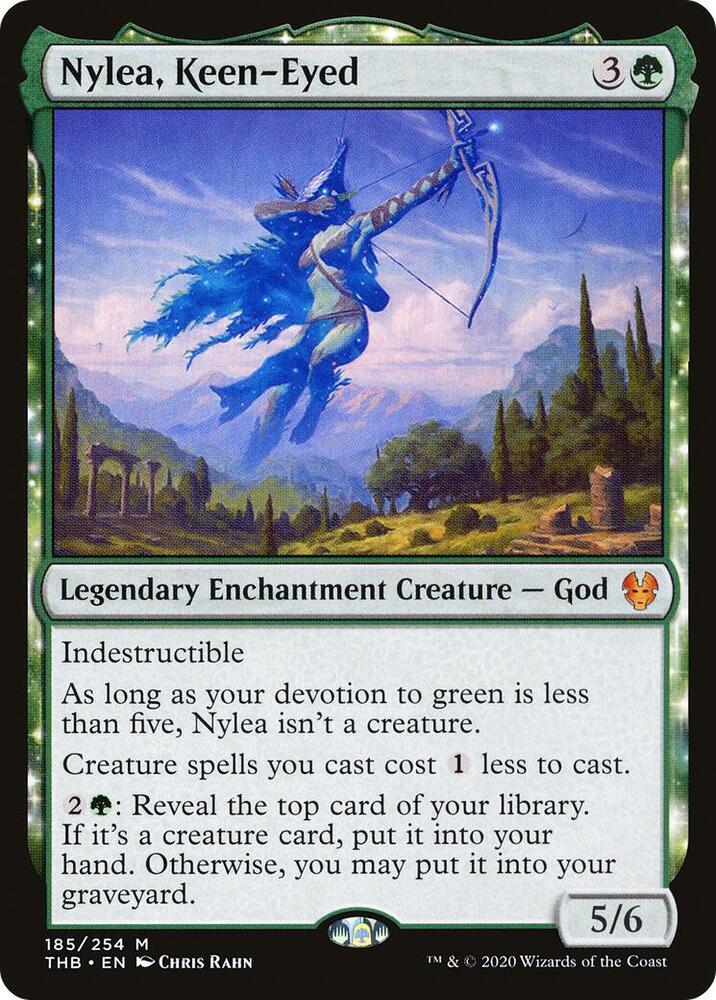 Nylea, Keen-Eyed (185) [Theros Beyond Death]