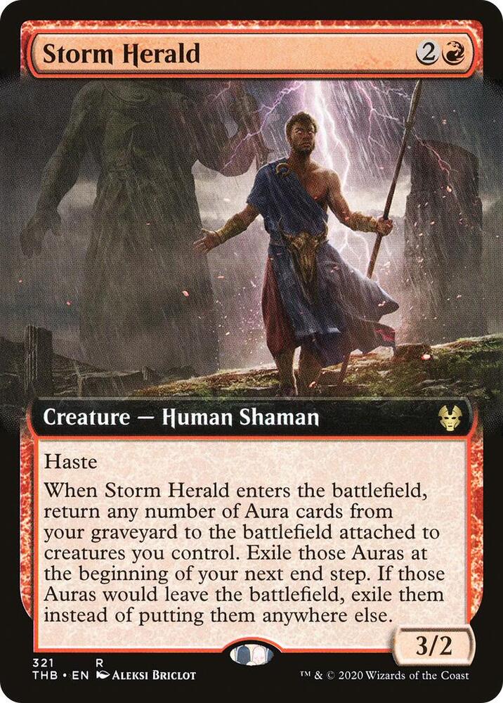 Storm Herald (Extended Art) (321) [Theros Beyond Death] [Extended Art]
