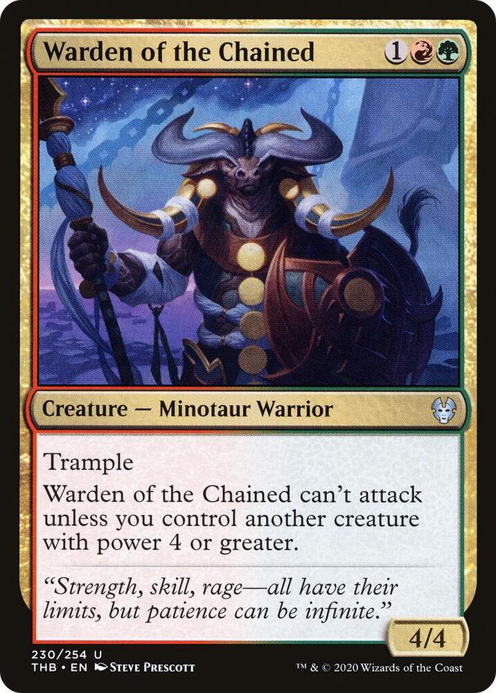 Warden of the Chained (230) [Theros Beyond Death]