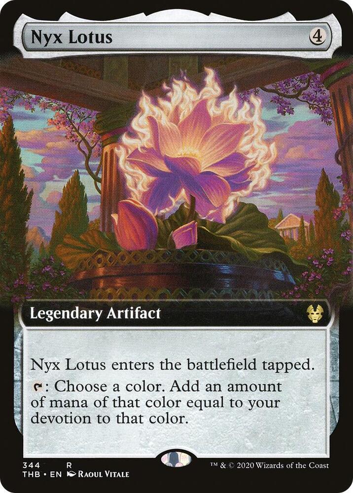 Nyx Lotus (Extended Art) (344) [Theros Beyond Death] [Extended Art]