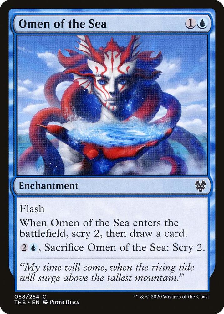 Omen of the Sea (58) [Theros Beyond Death]