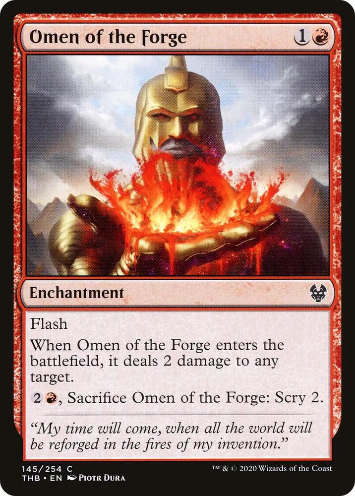 Omen of the Forge (145) [Theros Beyond Death]