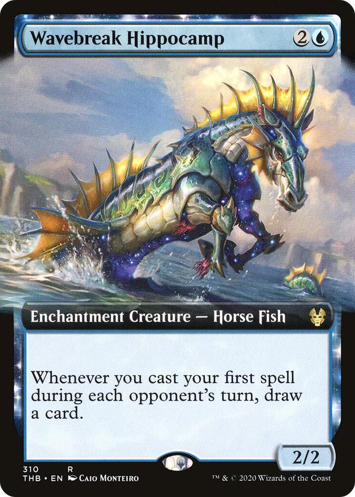Wavebreak Hippocamp (Extended Art) (310) [Theros Beyond Death] [Extended Art]