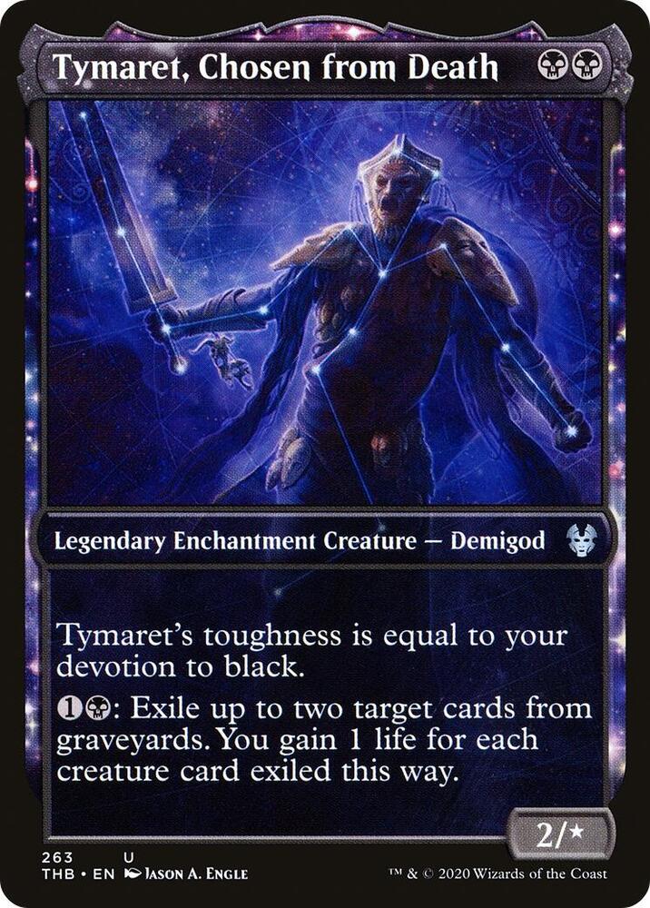Tymaret, Chosen from Death (Showcase) (263) [Theros Beyond Death] [Showcase]