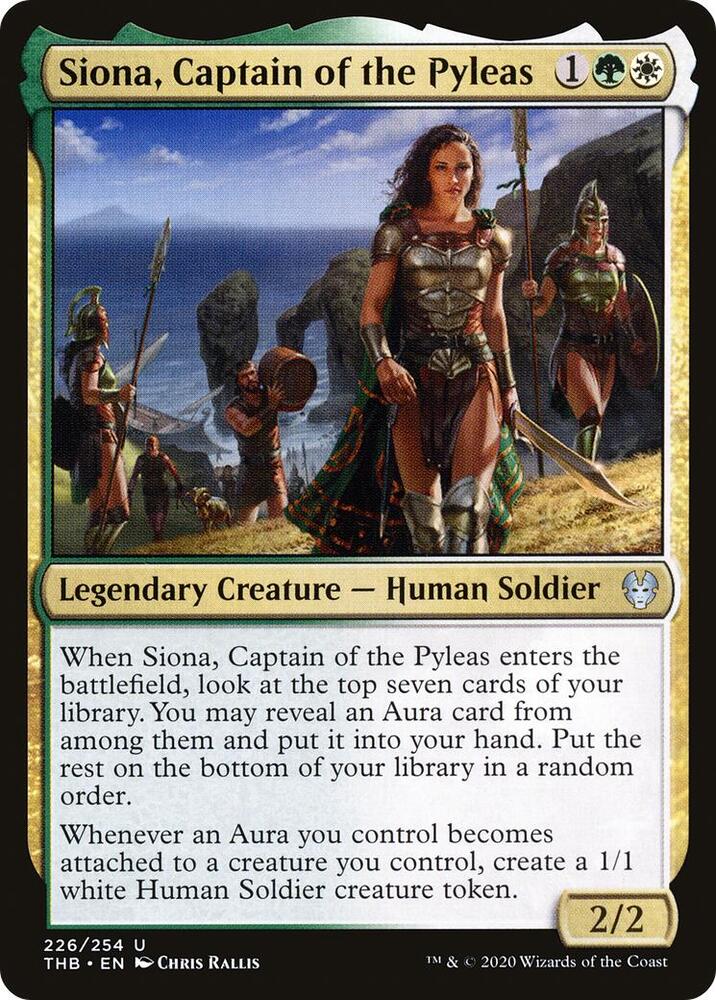 Siona, Captain of the Pyleas (226) [Theros Beyond Death]
