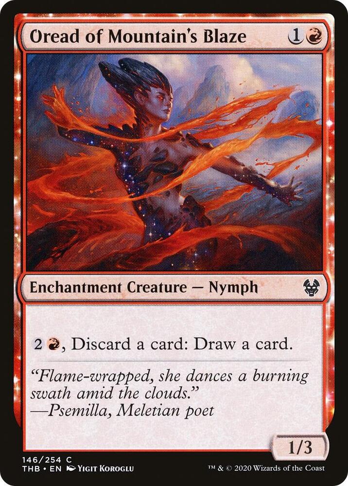 Oread of Mountain's Blaze (146) [Theros Beyond Death]