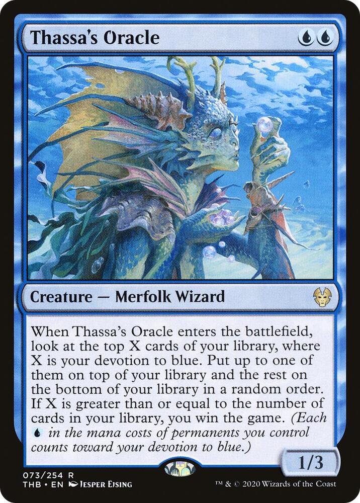 Thassa's Oracle (73) [Theros Beyond Death]