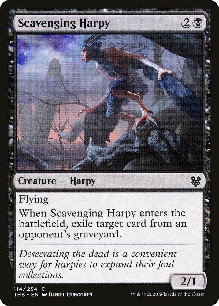 Scavenging Harpy (114) [Theros Beyond Death]