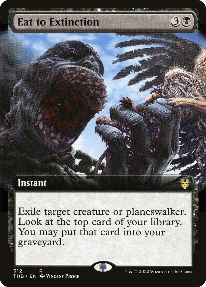 Eat to Extinction (Extended Art) (312) [Theros Beyond Death] [Extended Art]