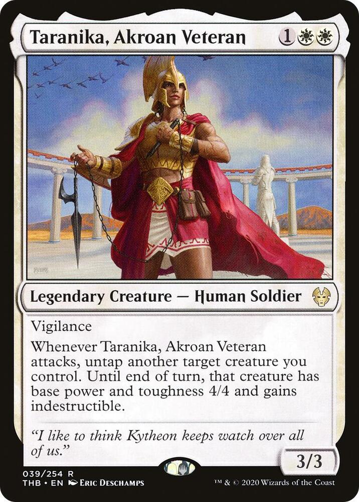 Taranika, Akroan Veteran (39) [Theros Beyond Death]
