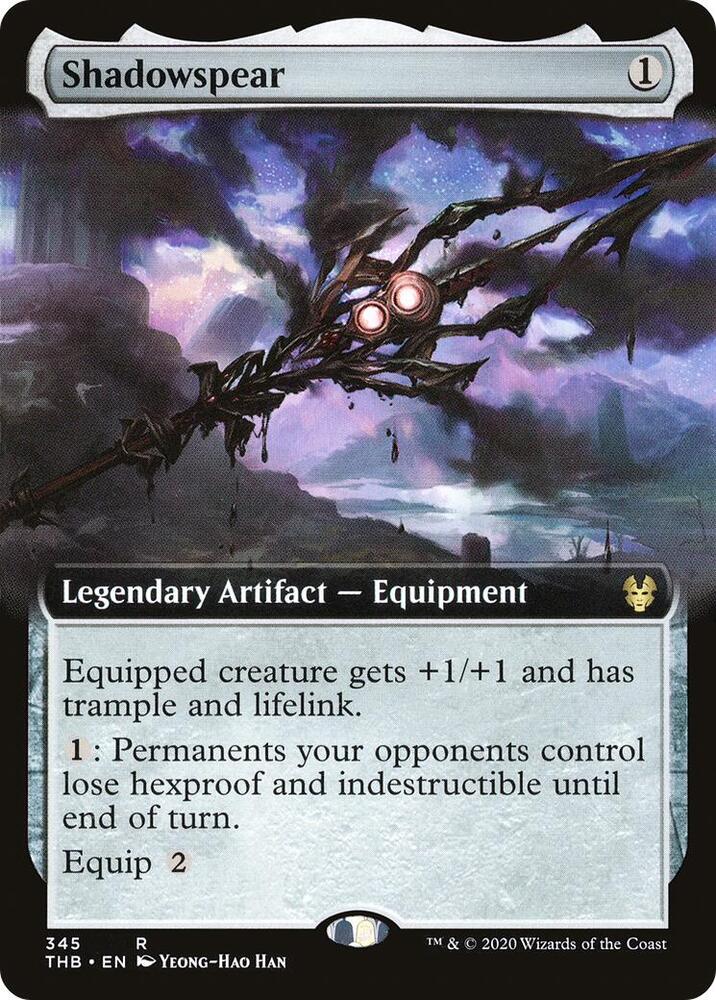 Shadowspear (Extended Art) (345) [Theros Beyond Death] [Extended Art]