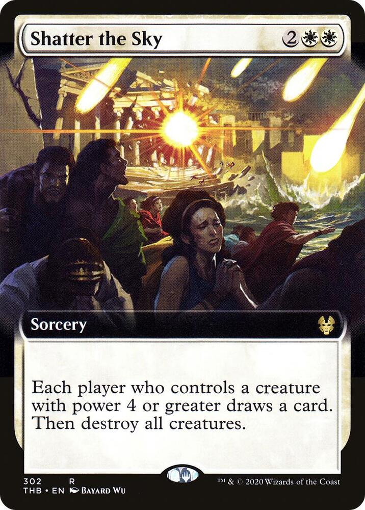 Shatter the Sky (Extended Art) (302) [Theros Beyond Death] [Extended Art]