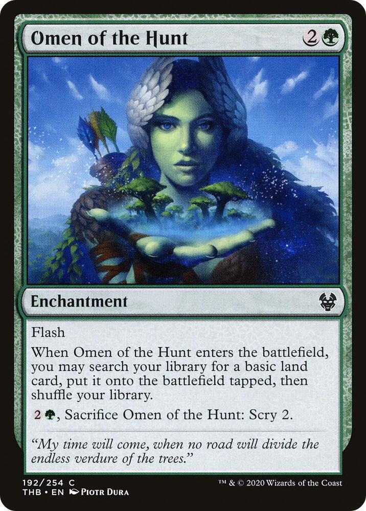 Omen of the Hunt (192) [Theros Beyond Death]