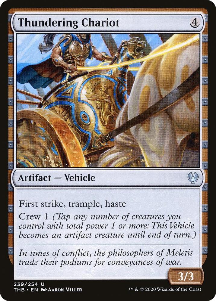 Thundering Chariot (239) [Theros Beyond Death]