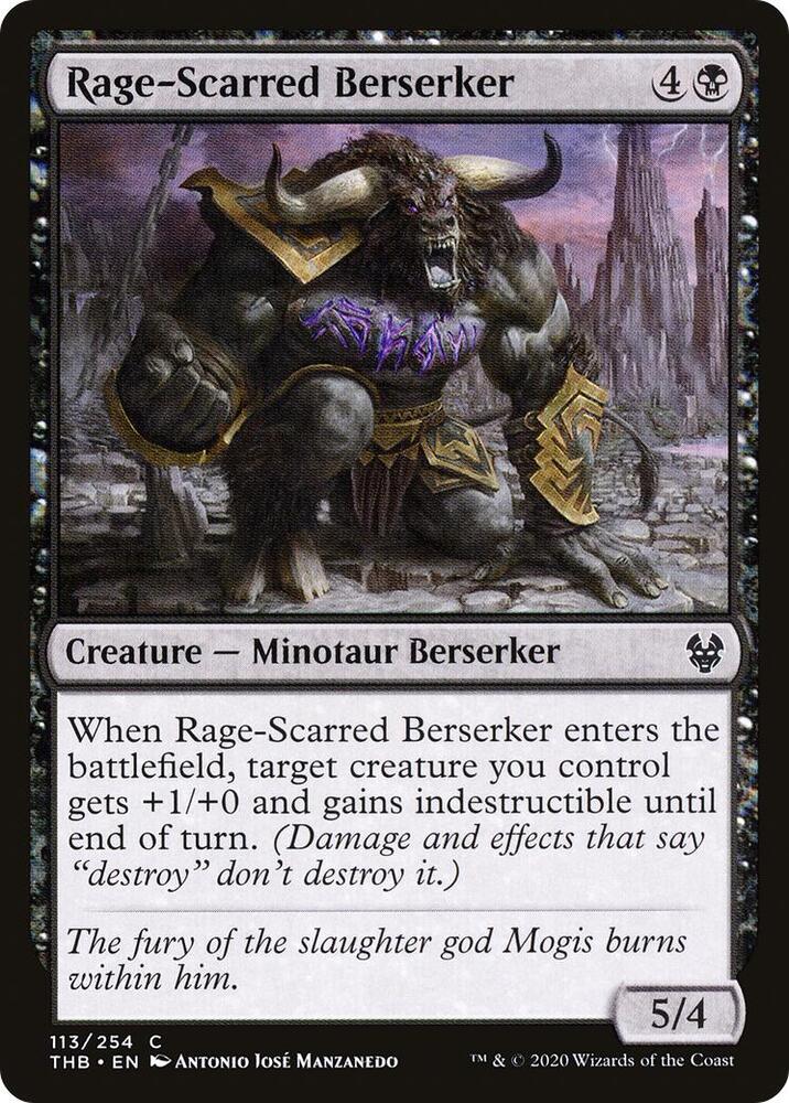 Rage-Scarred Berserker (113) [Theros Beyond Death]