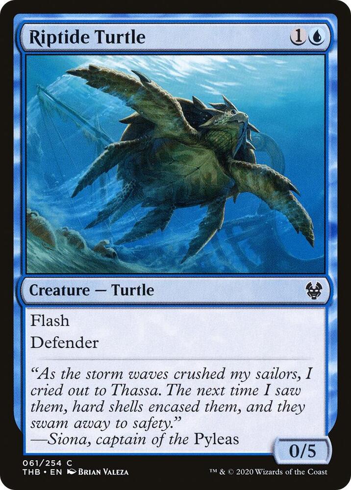 Riptide Turtle (61) [Theros Beyond Death]