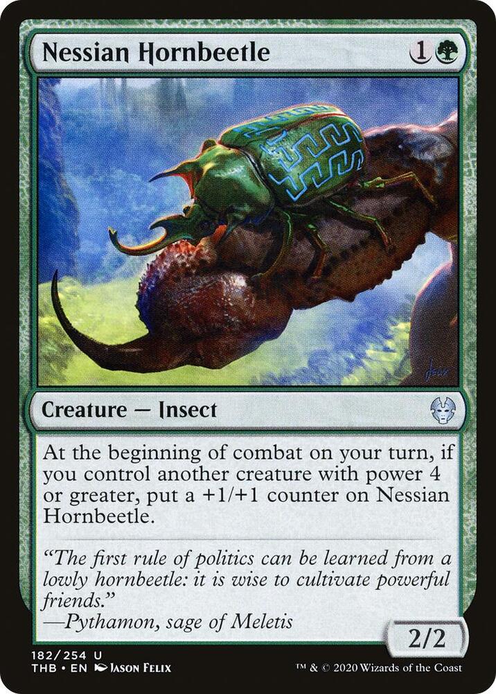 Nessian Hornbeetle (182) [Theros Beyond Death]