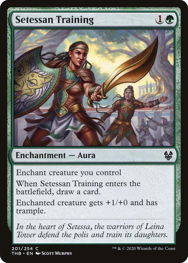 Setessan Training (201) [Theros Beyond Death]
