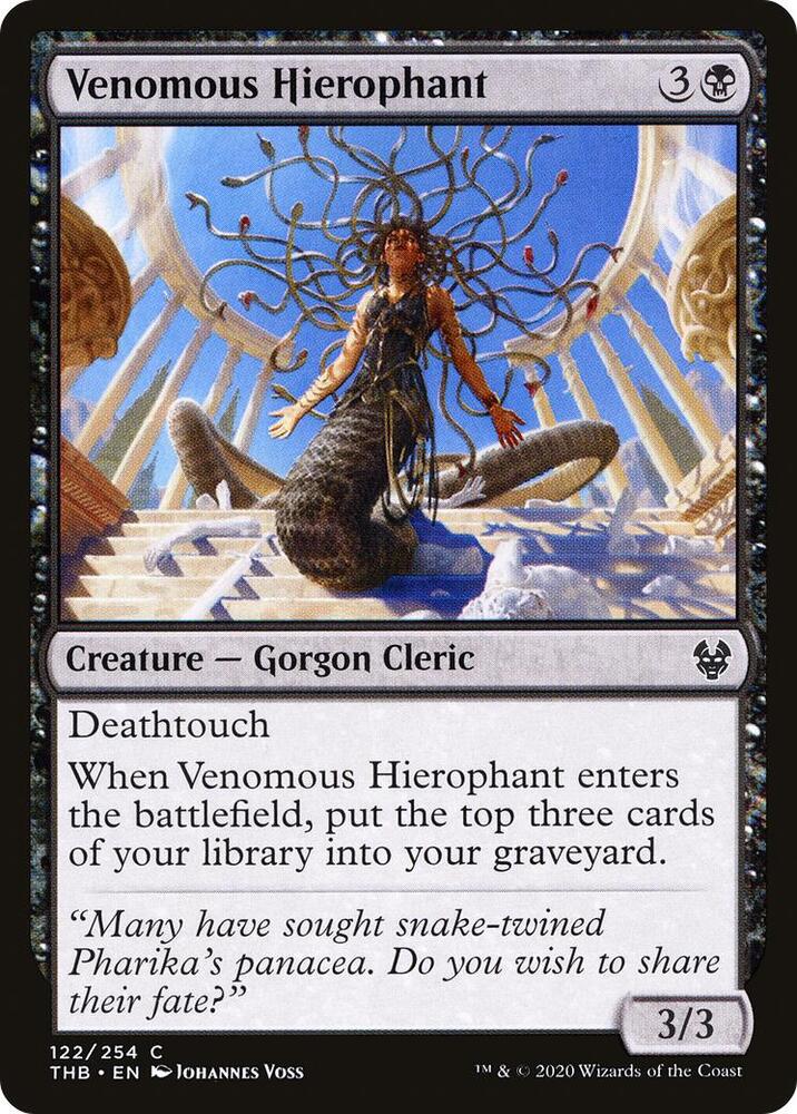 Venomous Hierophant (122) [Theros Beyond Death]