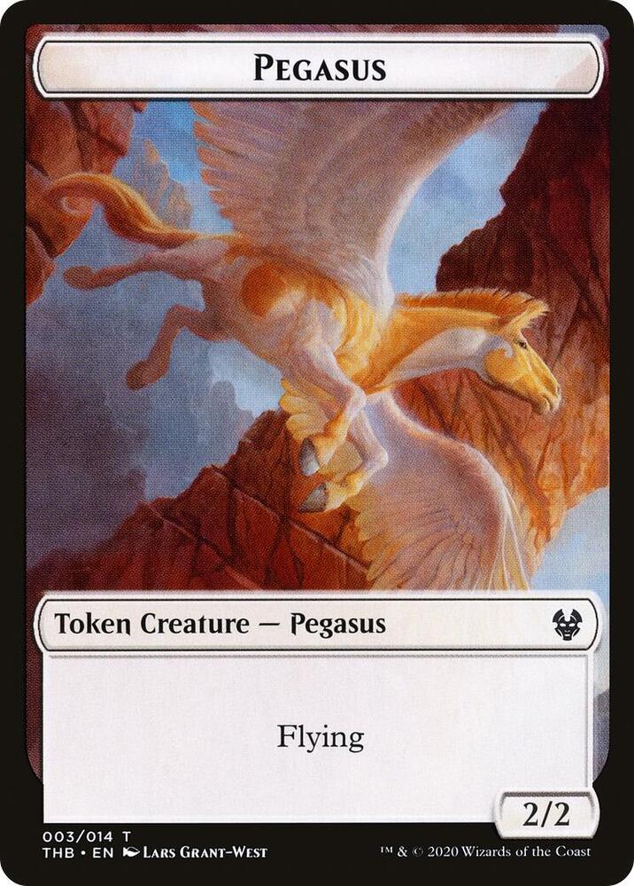 Pegasus Token (3) [Theros Beyond Death]
