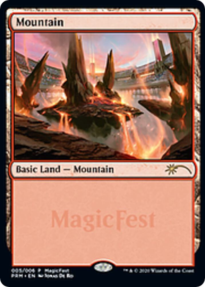 Mountain (2020) (5) [MagicFest Cards]
