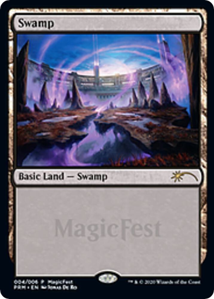 Swamp (2020) (4) [MagicFest Cards]