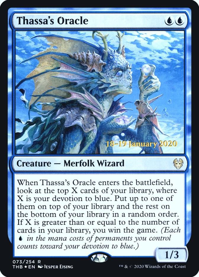 Thassa's Oracle (73) [Prerelease Cards]