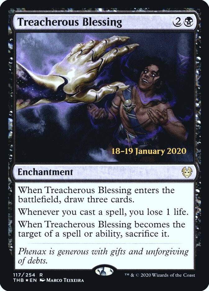 Treacherous Blessing (117) [Prerelease Cards]